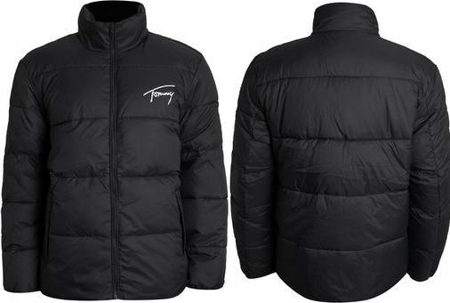 Immagine prodotto Tommy Hilfiger Tommy Jeans Uomo TJM Signature Puffer Padded Jacket, Nero, L (L)