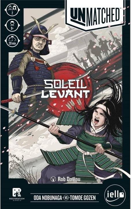 Image du produit Iello Unmatched - Soleil levant - Oda Nobunaga vs Tomoe Gozen (Français)