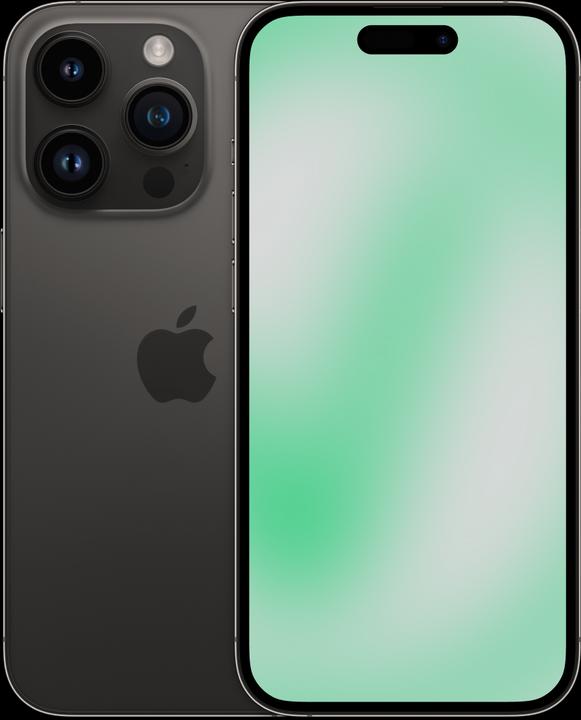 Revendo iPhone 14 Pro (128 GB, Space Black, 6.10", 48 Mpx, SIM + eSIM, C / Gut)