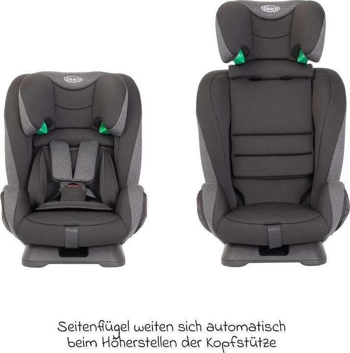 Immagine prodotto Graco Kindersitze 9-36 kg Kindersitz FlexiGrow R129 ab 15 Monate - (Seggiolino per bambini, ECE R129/i-Size Standard)