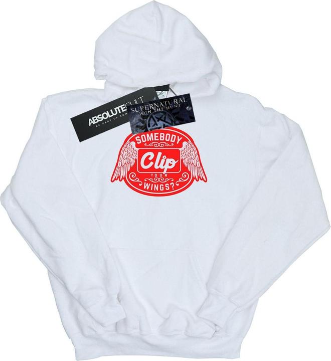 Supernatural Clip Your Wings Kapuzenpullover (M)