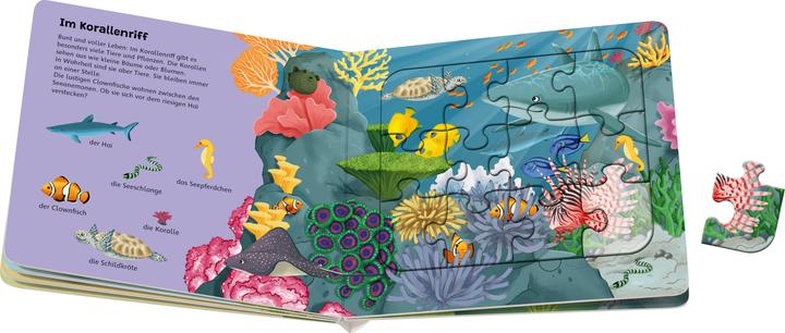 Actual product image Ravensburger Puzzle-Buch: Tiere der Welt (12 pieces)