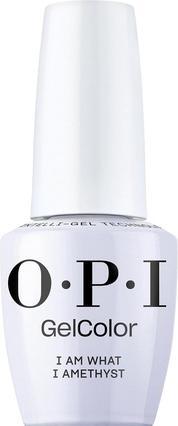 OPI GelColor Gel-Nagellack Opaque Soft Blue Creme UV Cure (I Am What I AmETHYST)