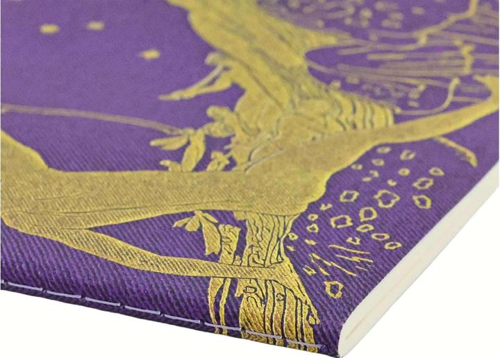 Image du produit Paperblanks Cahier de notes Lang's Fairy Books A4, ligné, or / violet (A4, À rayures, Couverture souple)