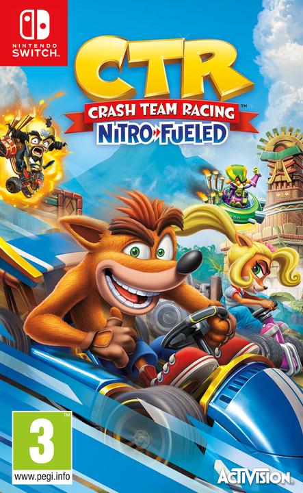 Actual product image Activision Crash Team Racing Nitro-Fueled SWITCH EN (Switch, Switch Lite, Switch OLED, IT)