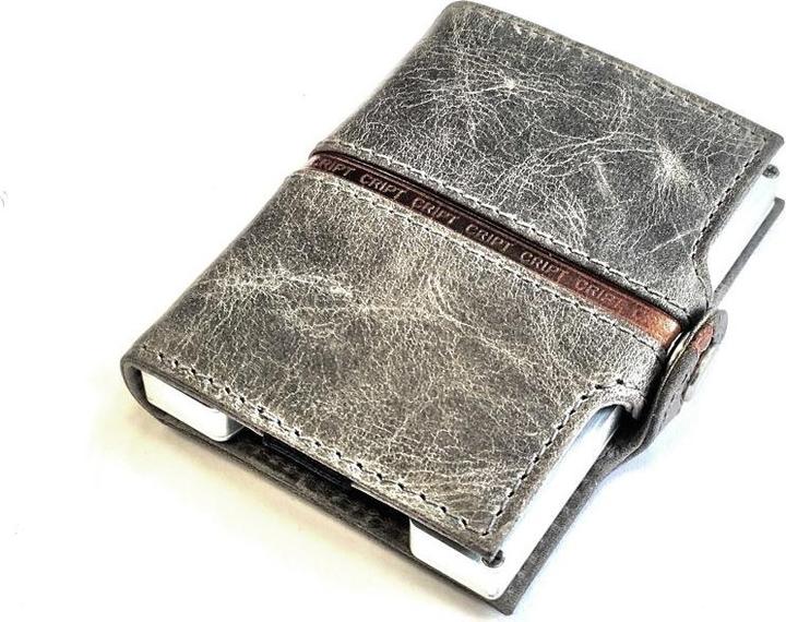 Actual product image Cript 3.55 Card holder with coin pocket and note compartment