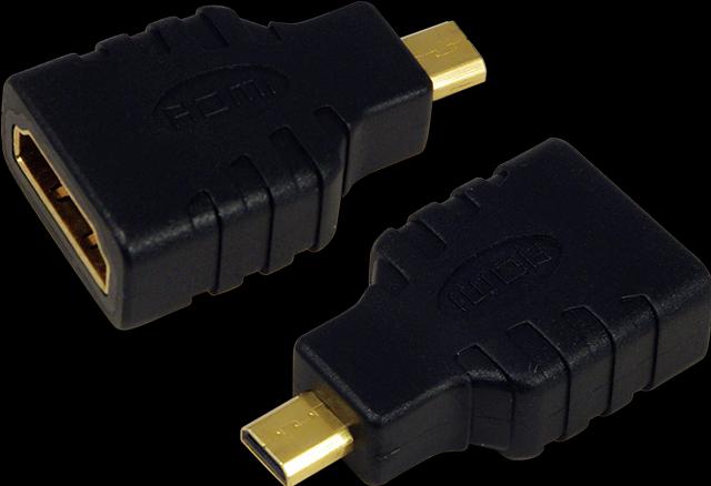 Actual product image LogiLink Micro HDMI to (HDMI)