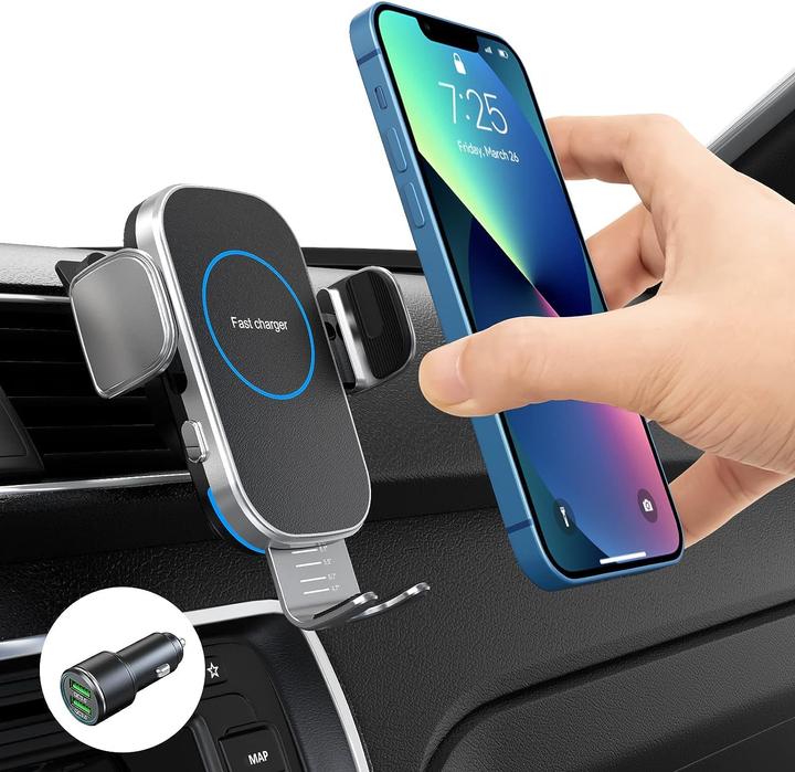 Actual product image Hinyx Wireless car charger (15 W)