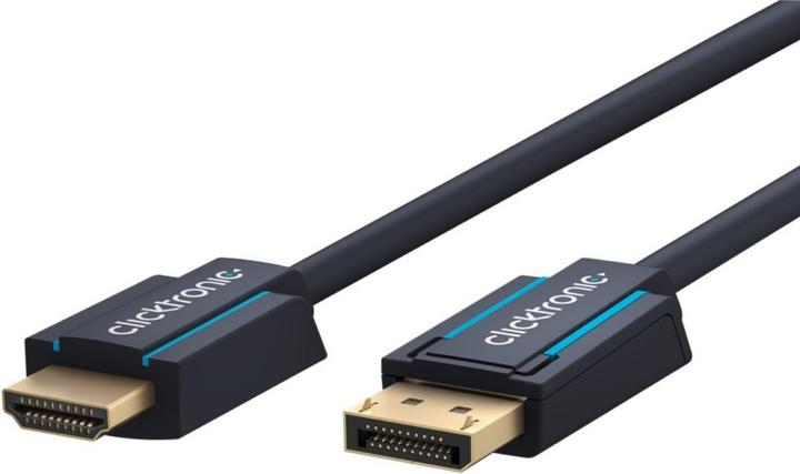 Immagine prodotto clicktronic Cavo adattatore Casual DisplayPort/HDMI™, 5 m (5 m, DisplayPort, HDMI)