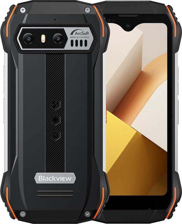 Produktbild Blackview N6000 (256 GB, Orange, 4.30", Dual SIM, 48 Mpx, 4G)