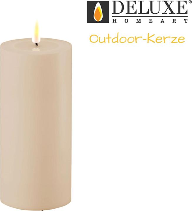 Deluxe Homeart Bougie ronde Sable (1 x)