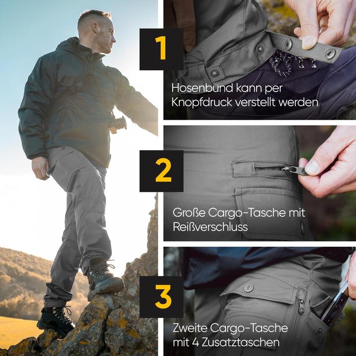 Produktbild Normani Herren Wanderhose - Outdoorhose (3XL)