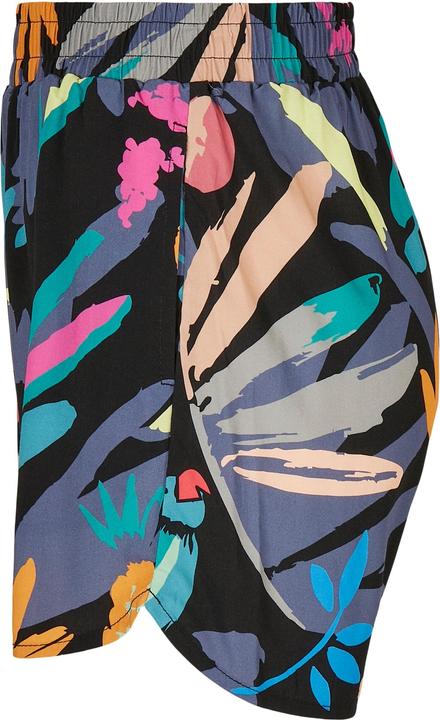Actual product image Urban Classics Ladies AOP Viscose Resort Shorts - 6330 (5XL)