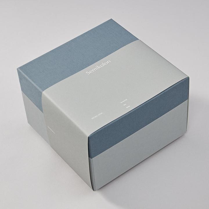 Semikolon Boîte de rangement, Large, Natural Affair, Sea Salt