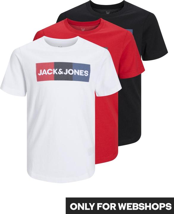Jack & Jones Jungs 3er-Pack T-Shirt (164)