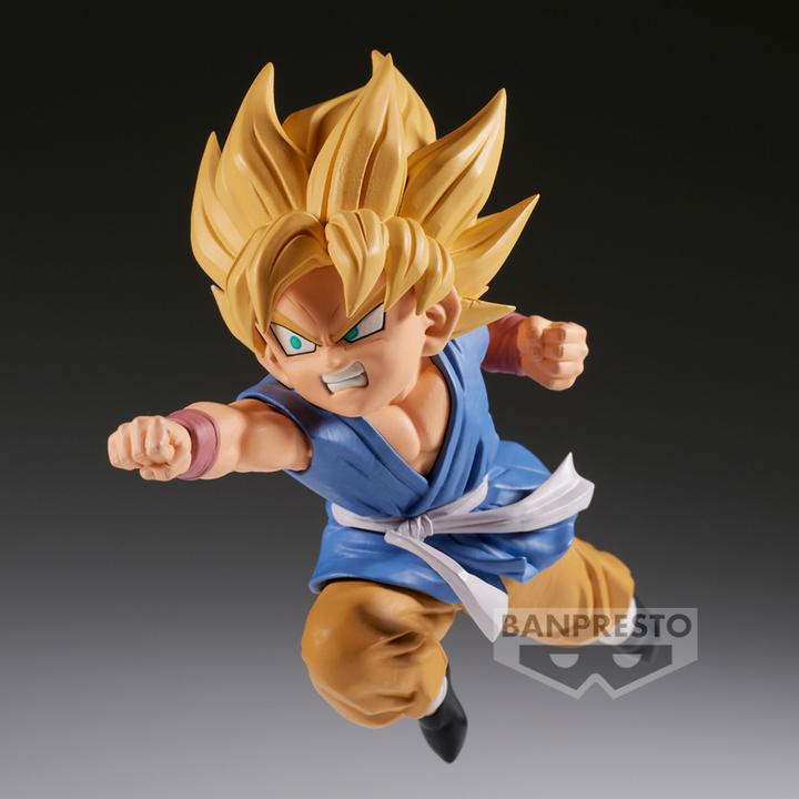Image du produit Banpresto Dragon Ball GT - Match Makers - Super Saiyan Son Goku (VS Super C-17) Statue 9cm