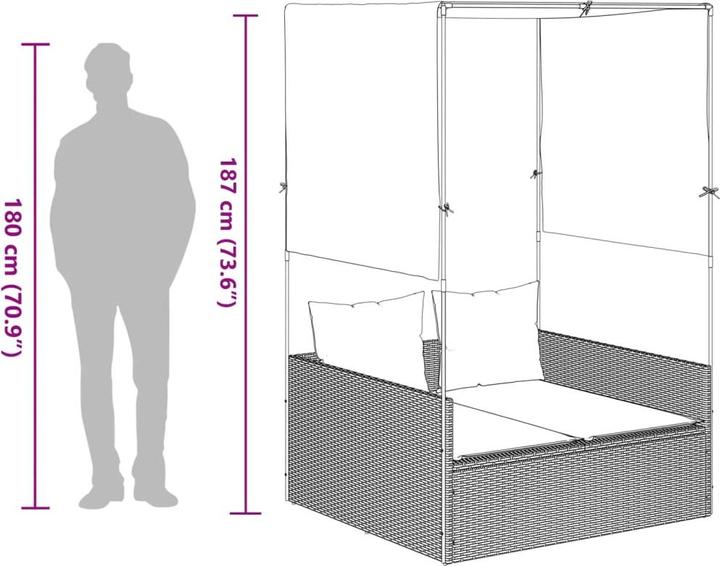 Image du produit VidaXL Serendipity Rubis magnolia (115 cm)