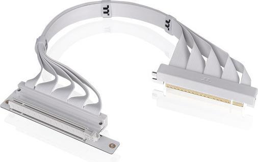 Actual product image Thermaltake TT PCI-E 4.0 Dual 90 Degree Riser Cable 40cm white