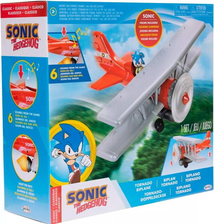 Produktbild Jakks Pacific Sonic - The Hedgehog Minifiguren Spielset Doppeldecker 6 cm