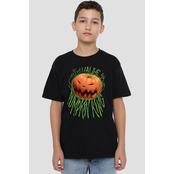 Immagine prodotto The Nightmare Before Christmas I Am The Pumpkin King Maglietta Bambini (152, 158)