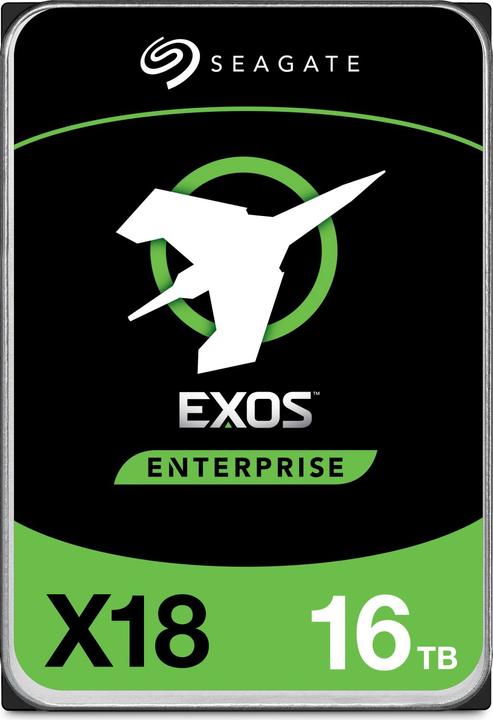 Actual product image Seagate Exos X18 (16 TB, 3.5", CMR)