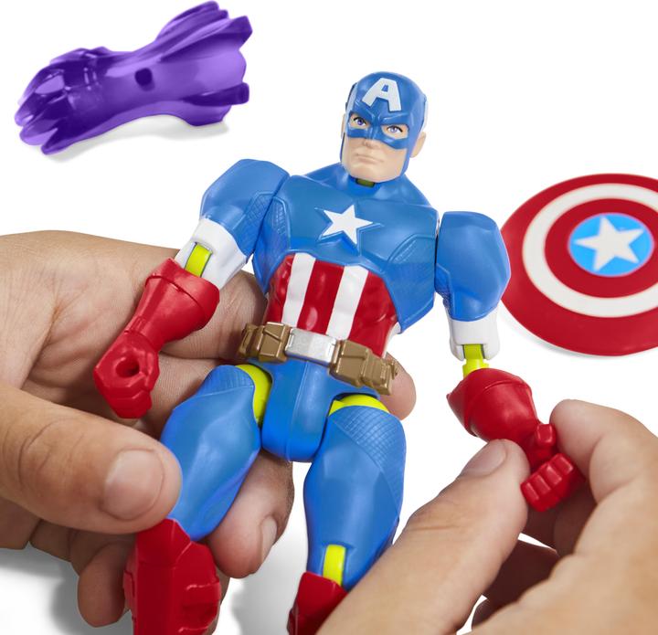 Actual product image Hasbro MixMashers Marvel Captain America Avengers Mix-And-Match
