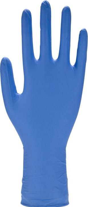 Actual product image Abena Long examination gloves, Classic, XL, blue, nitrile, Powder free (XL)