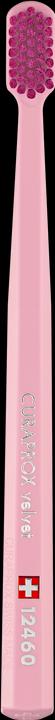 Curaprox CS 12460 velluto, rosa-fucsia rosso (Extra morbido, 1 x)