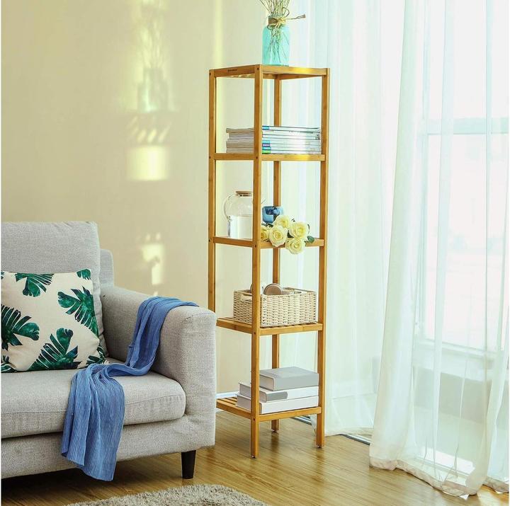 Immagine prodotto Songmics Bamboo (33 x 33 x 146 cm)
