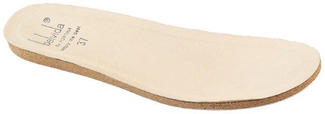 Actual product image Belvida Kork-Fussbett mit Latexeinlage