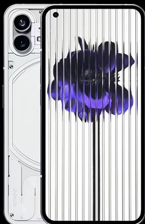 Actual product image Nothing Phone (1) (8GB) (256 GB, White, 6.55", Dual SIM, 50 Mpx, 5G)