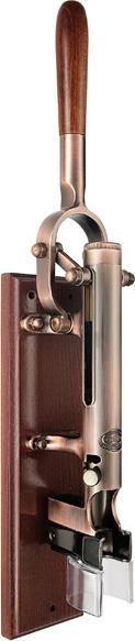 Wall Corkscrew with Wooden Holder (Lever corkscrew)