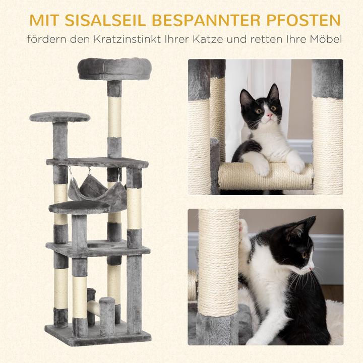 Produktbild Jamb Katzenbaum (132 cm, Grau)