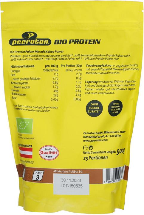 Produktbild Peeroton Protein (Kakao, 1 Stk., 500 g)
