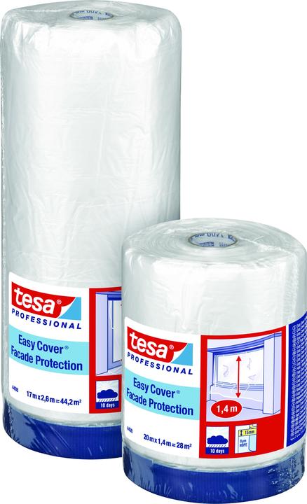 Produktbild tesa EASY COVER UV Abdeckfolie für Outdoor Malerarbeiten (2600 mm)