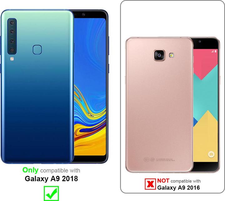 Actual product image Cadorabo Case for Samsung Galaxy A9 2018 with belt clip (Samsung Galaxy A9 (2018))