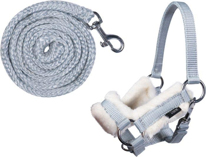 Image du produit HKM licol etrick -Hobby Horsing- gris