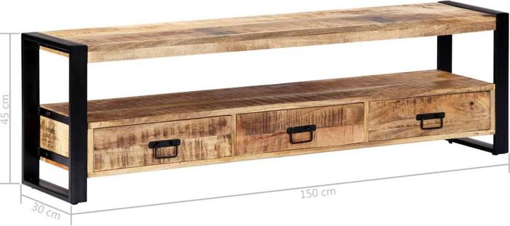 Image du produit VidaXL Beckett (150 x 30 x 45 cm)
