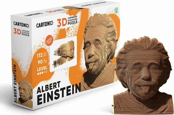 Immagine prodotto Cartonic CARTMALB - Albert Einstein - Puzzle 3D (172 pezzi)