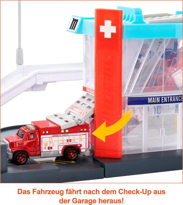 Actual product image Matchbox ACTION DRIVERS Helicopter Rescue Playset