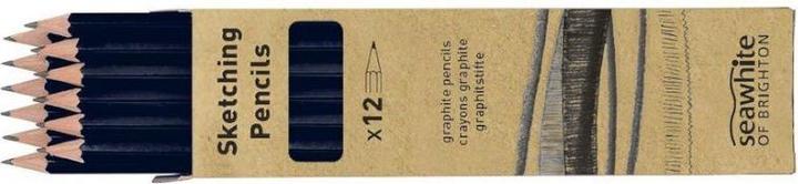 Seawhite Of Brighton Matite per schizzi 4B 12 pezzi. (12 x)