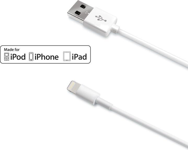 Actual product image Celly USB A - Lightning (1 m, USB 3.2 Gen 1, 12 W)