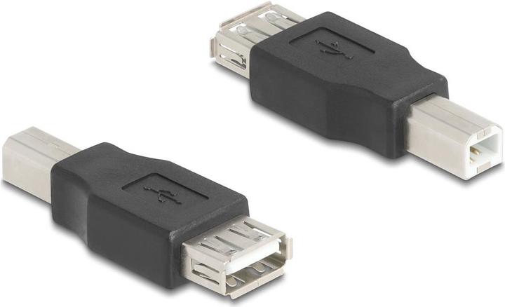 Actual product image Delock USB 2.0 adapter USB type-B plug to USB type-A socket (USB 2.0)