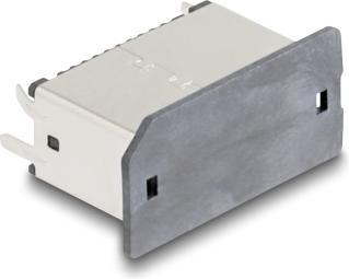 Actual product image Delock USB Type-E Key A 20 pin socket vertical for SMT soldering mon (0.01 m)