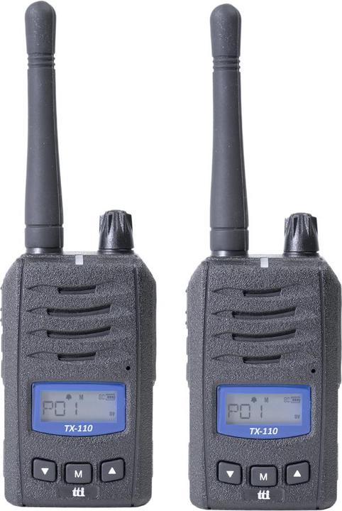 Aim TTi TX-110 Twin set - PMR446 - Walkie Talkie
