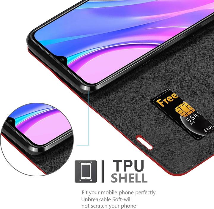 Immagine prodotto Cadorabo Copertina magnetica invisibile del libro (Xiaomi Redmi 9)