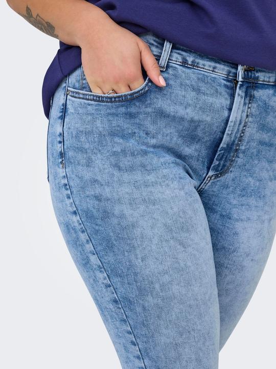 Produktbild Only Weiter Beinschnitt Offener Saum Jeans Skinny Jeans (54)