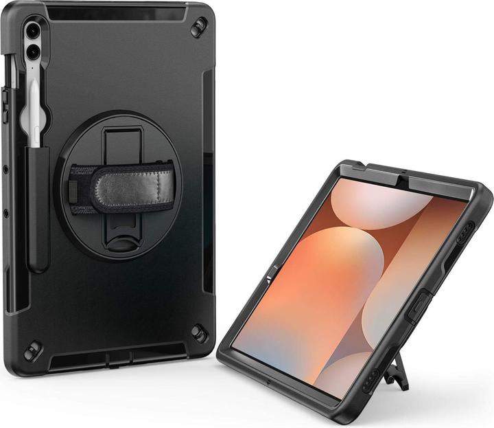 Image du produit JT Berlin Rugged Kickstand & Handstrap Case (support robuste et sangle pour les mains) (S9+, Galaxy Tab S10+)