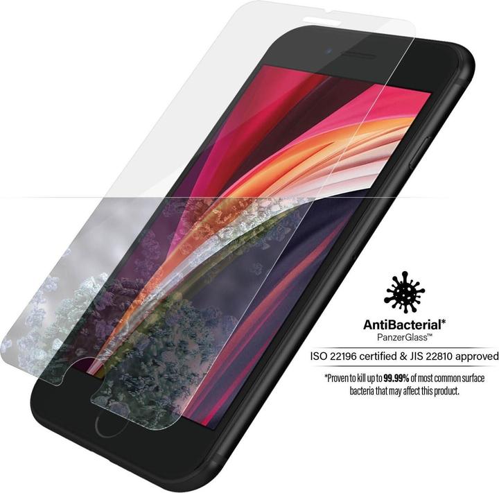 Produktbild PanzerGlass Standard Fit (1 Stück, Apple iPhone 6s, Apple iPhone SE (3rd Gen), Apple iPhone SE (2nd Gen), Apple iPhone 6, Apple iPhone 8, Apple iPhone 7)