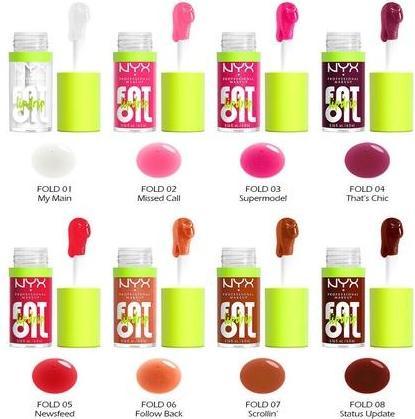 Image du produit NYX Professional Make-Up Fat Oil lip Drip (01 My Main)